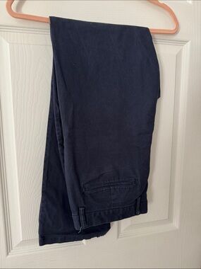 Old Navy Navy Blue Khaki Straight